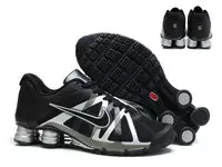 shoes nike 2013 shox roadster 12 classic hommes noir argent